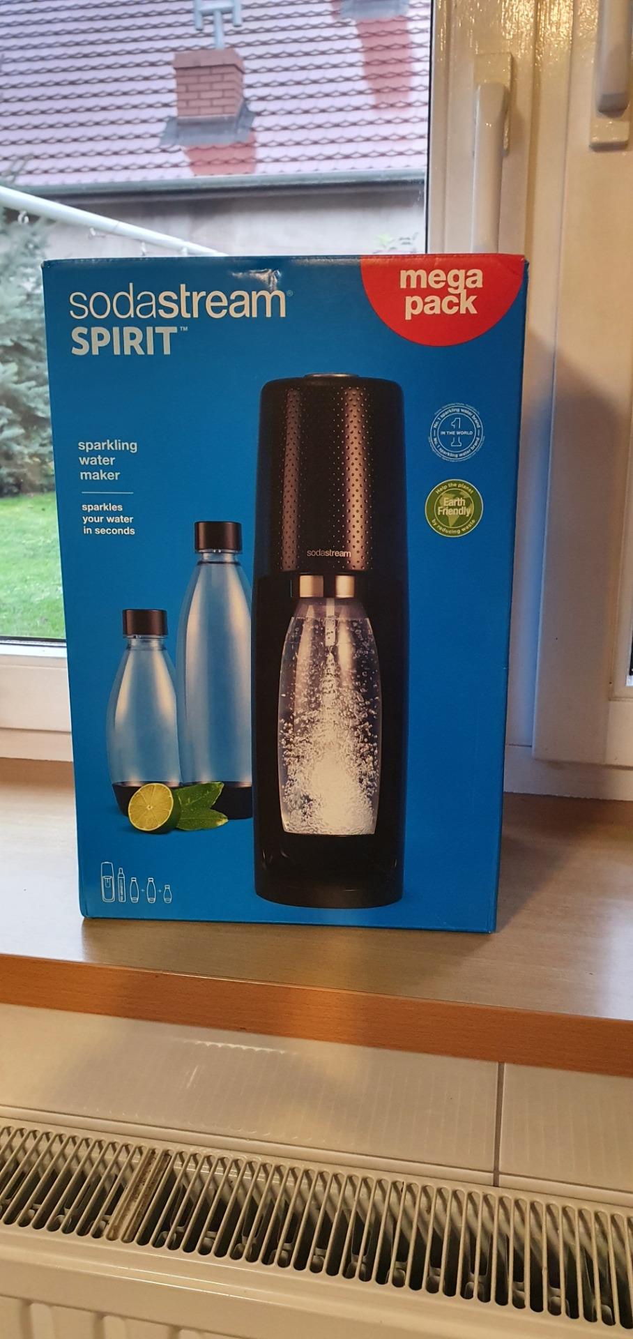 Sodastream Spirit Mega Pack Black Zestaw - Saturatory - Opinie i