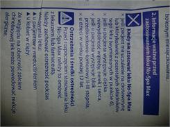 No-Spa Max na ból brzucha 80 mg 20 tabletek