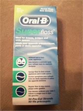 Oral-B Nić Super Floss 50szt