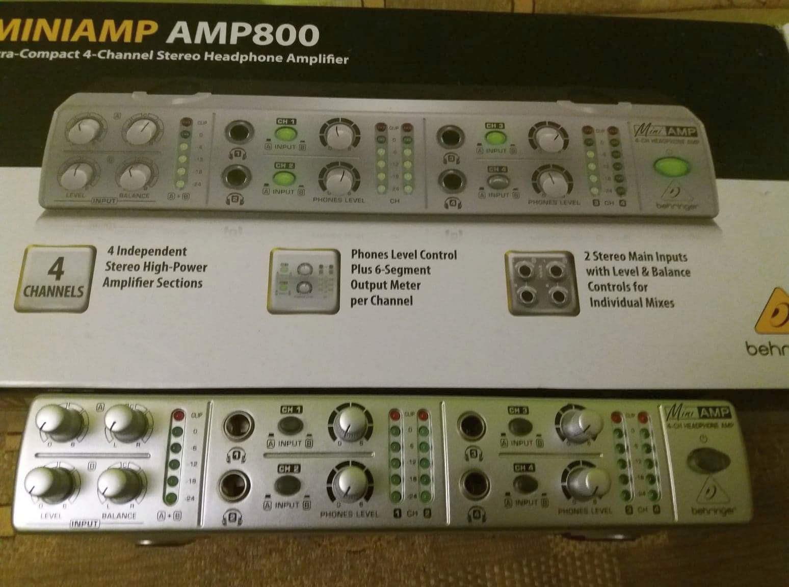 Behringer AMP800 Ceny i opinie Ceneo.pl