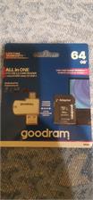 GOODRAM All in One 64GB MICRO CARD class 10 UHS I + card reader (M1A4-0640R12)