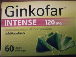 Ginkofar Intense 60 tabl.