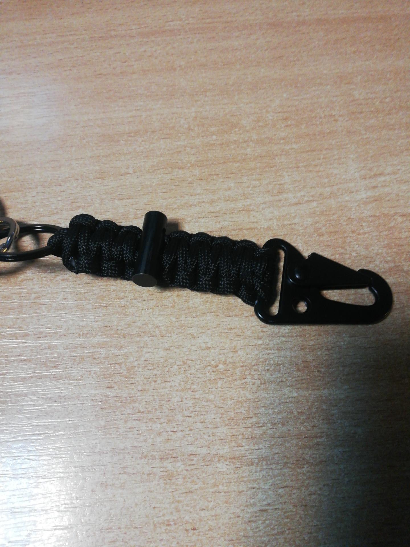 Badger Outdoor Brelok Paracord Z Krzesiwem Czarny (BoCar25Bk) Ceny