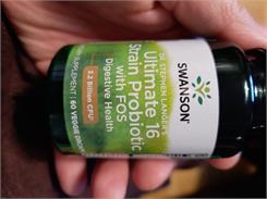 SWANSON Ultimate 16 Strain Probiotic 60 kaps.
