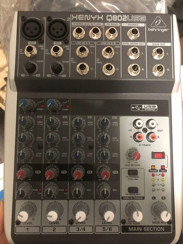 Behringer Xenyx Q802USB Ceny i opinie Ceneo.pl