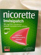 Nicorette Invisipatch Plastry transdermalne 25mg /16h 7 sztuk