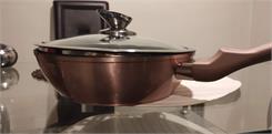 Berlinger Haus Zestaw Garnków I Patelni Carbon Metalic Rose Gold 17el. (BH6161)