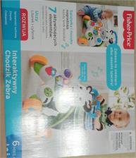 Fisher-Price Interaktywny Chodzik Zebra DPL53