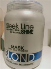 Stapiz Sleek Line Maska z Jedwabiem Blond Perłowo Fioletowa 1000ml