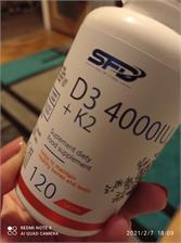SFD D3 4000IU + K2 - 120 tabl.