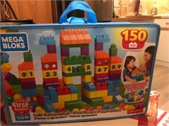 Mega Bloks Klocki Torba 150 elementów "Czas na naukę" FVJ49