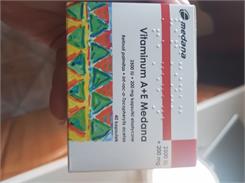 Vitaminum A  +  E (2500j.m + 200mg) 40 kapsułek