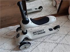 Scootandride Highwaykick 1 2w1 Jeździk I Hulajnoga Ash