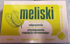 Tabletki Meliski, 18 pastylek do ssania
