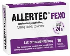 Allertec Fexo 120mg 10 tabl.