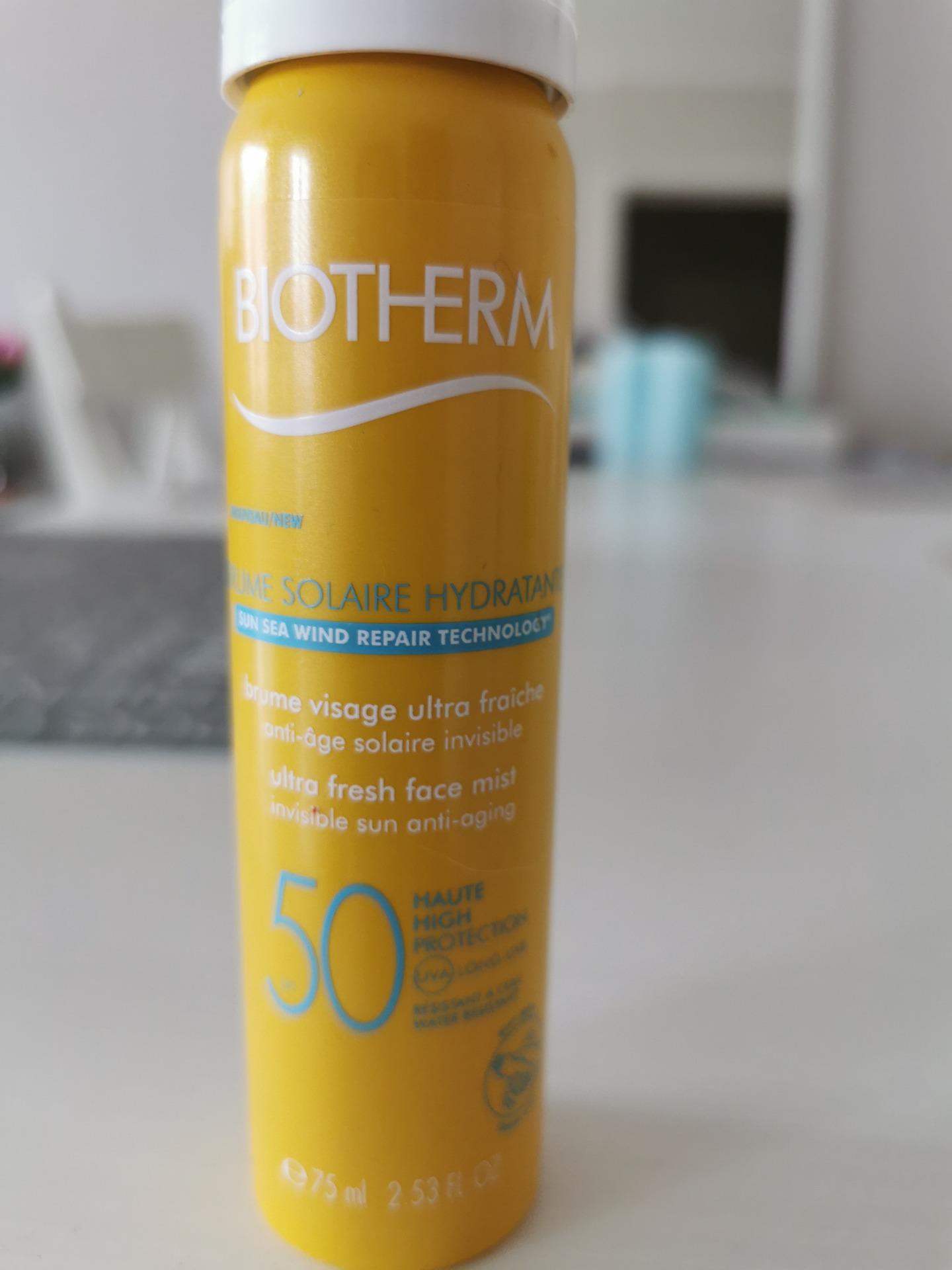 biotherm face mist spf 50