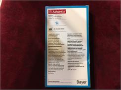 Bayer Krople do nakrapiania ADVANTIX dla psów o masie 4-10KG 4 pipety X 1.0 ML