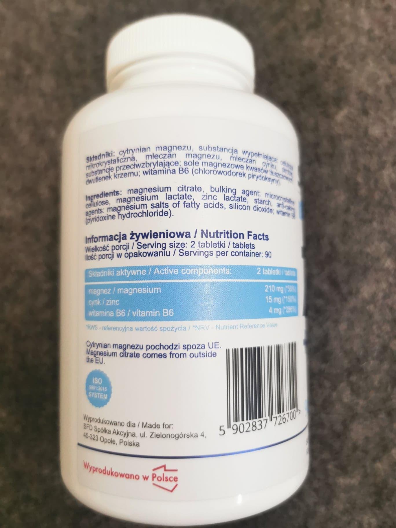 SFD Zma+B6 90Tab Ceny i opinie Ceneo.pl