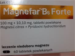 Magnefar B6 Forte 60 tabl.