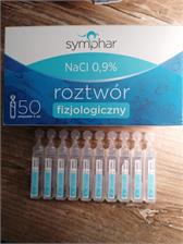 SYMPHAR Sól fizjologiczna 50 amp po 5ml