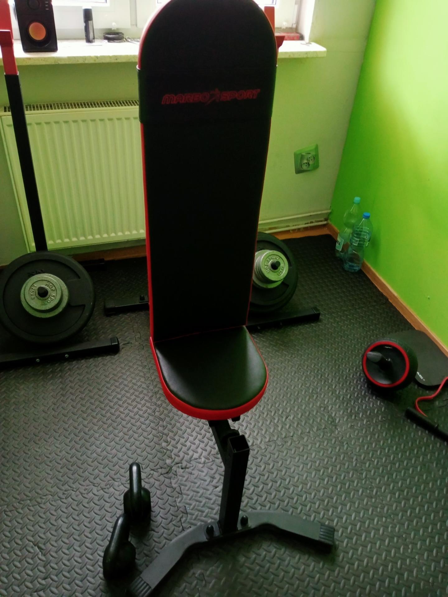 Verstelbare multifunctionele trainingsbank MH-L115 - Marbo Sport | Krachtapparatuur  Trainingsbanken  Trainingsbanken Black Week Voor beginners