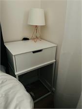 Actona Mitra Szafka Nocna Biała 9454Uniw 
