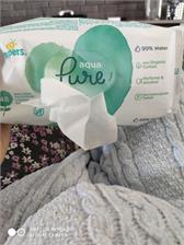 Pampers Aqua Pure Chusteczki nawilżane 9x48szt.