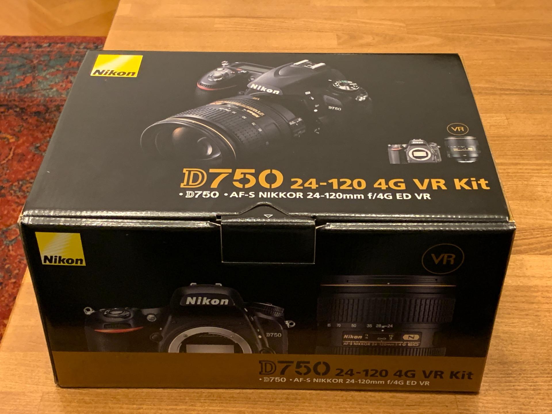 D750.24-120.4G.VR.kitしっかりと動きます - デジタルカメラ