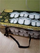 Edenberg Zestaw Garnków 12El Komplet Garnki Indukcja Gaz N 