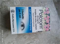Polcrom Krople do oczu 10ml 2x5ml