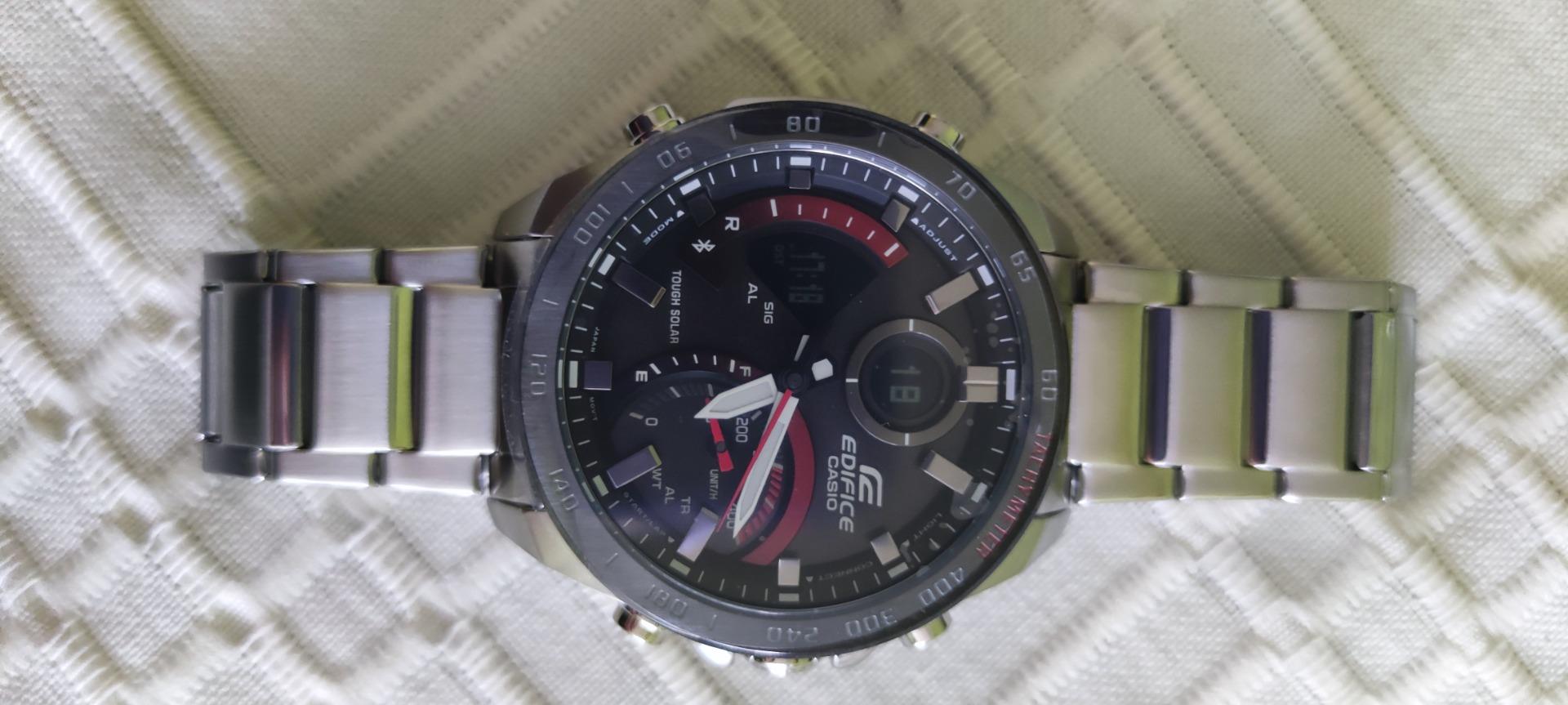 Casio ECB-900DB-1AER Heren polshorloge Casio ECB-900DB-1AER Heren polshorloge