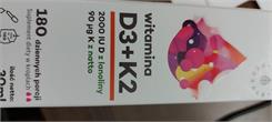 Aura Herbals Witamina D3 + K2 MK-7 Forte 4000IU/100mcg 30ml