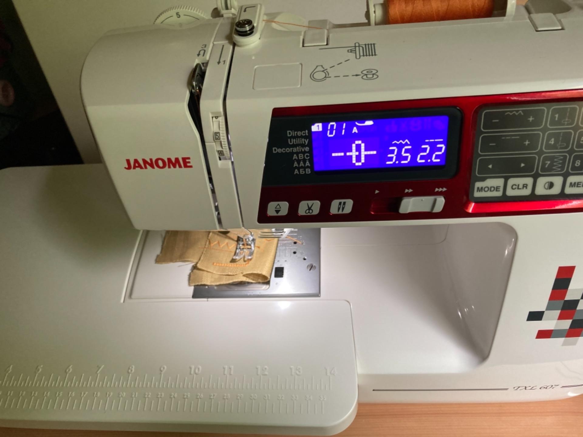 Maszyna do szycia Janome TXL607 Opinie i ceny na Ceneo.pl