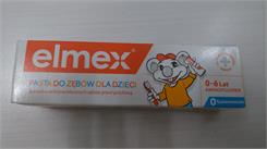 elmex pasta do zębów dla dzieci 0-6 lat z aminofluorkiem 50 ml