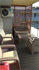 Allibert Zestaw ogrodowy CORFU SET Cappuccino