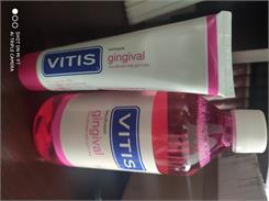 VITIS Gingival zestaw BIG płyn 500ml + pasta 100ml + szczoteczka VIT828