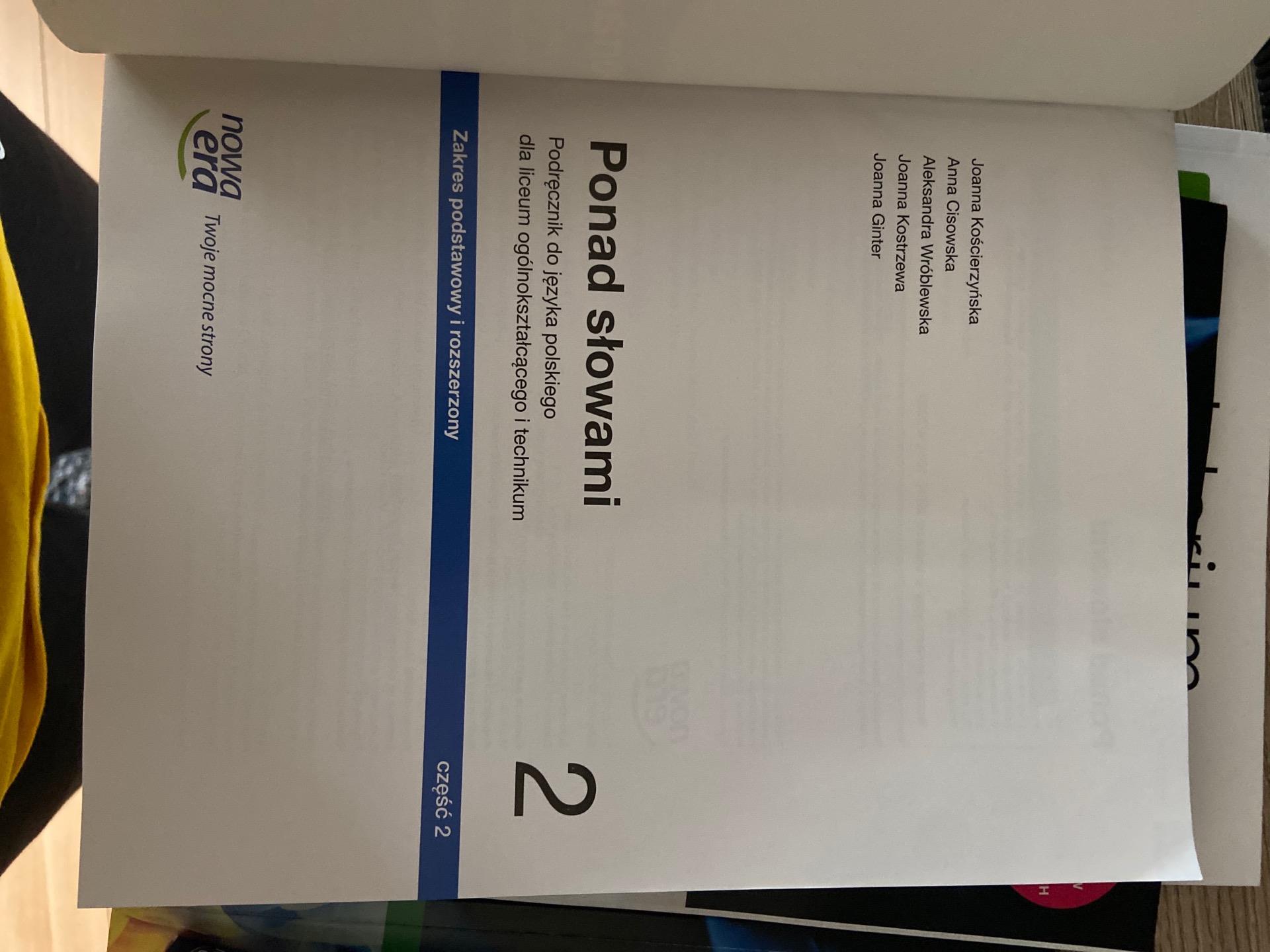 Ponad Słowami Klasa 2 Część 2 Pdf