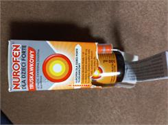 Nurofen Forte dla dzieci 200 mg/5 ml Zawiesina o smaku truskawkowym 150 ml