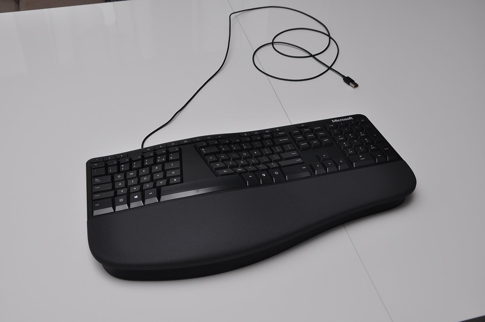 microsoft ergonomic keyboard ceneo