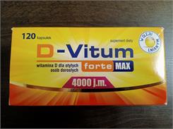 D-Vitum Forte Max 4000 j.m. 60 kaps