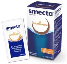 Smecta Na Biegunkę Pomarańczowo Waniliowy Smak 10 Saszetek