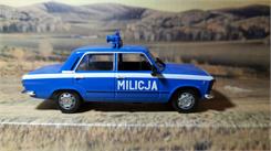 Daffi Pojazd PRL Fiat 125P Milicja