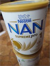 NESTLE NAN SUPREME PRO 1 HM-O Mleko Początkowe dla niemowląt od urodzenia 400g