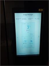 Lodówka Samsung Family Hub RF65A977FSG Side by Side 182,5 cm Czarna