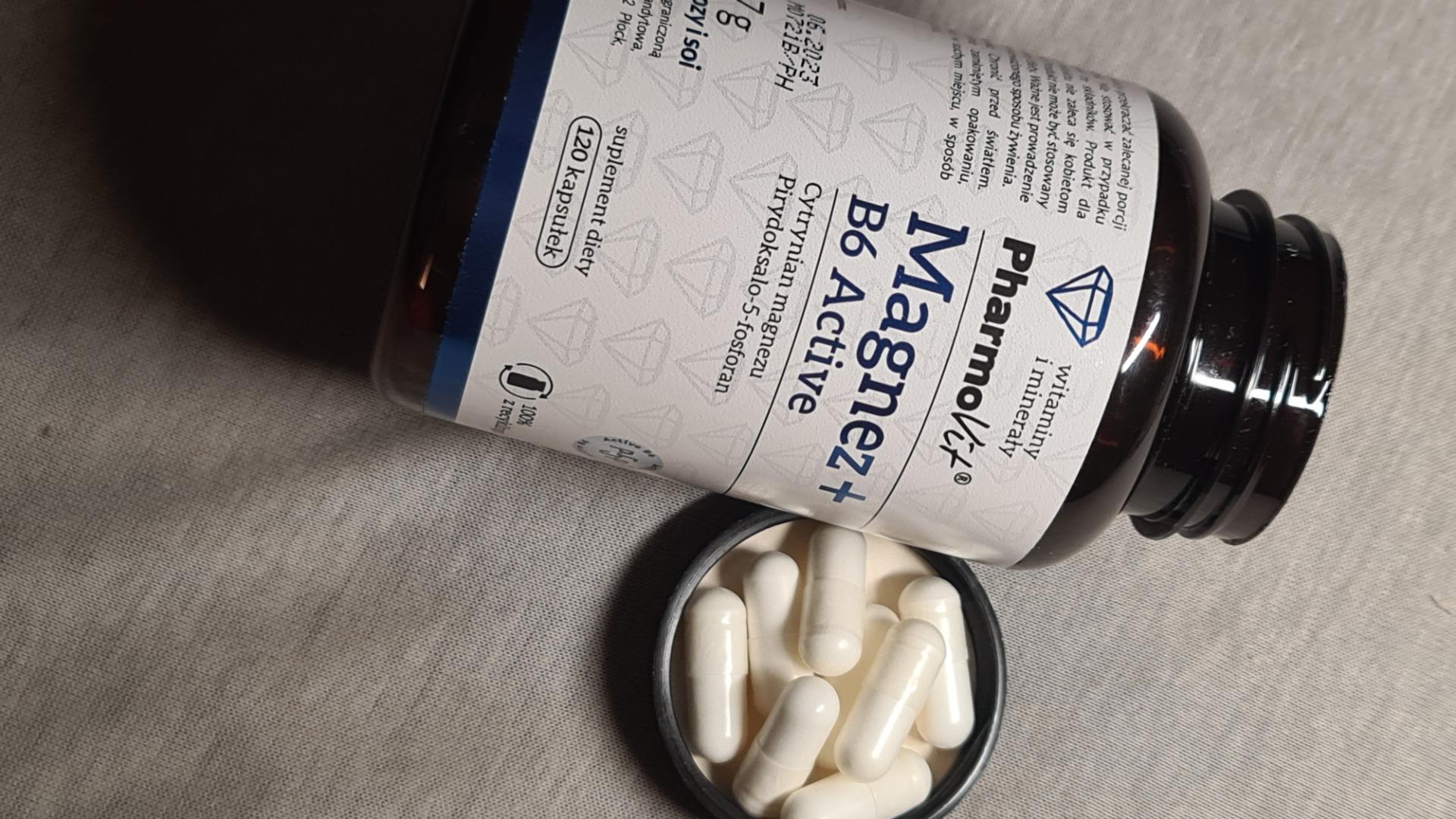 Complément Alimentaire Pharmovit Potas + Magnez + B6 - Boîte De 120 Capsules - Neuf Sous Blister