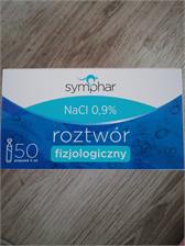 SYMPHAR Sól fizjologiczna 50 amp po 5ml
