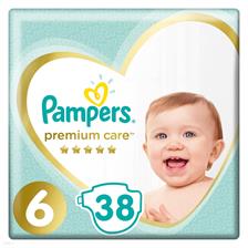 Pampers Premium Care rozmiar 6, 38 sztuk, 13kg+
