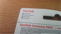 SanDisk microSDXC 64GB Extreme PRO V30 Class 10 (SDSQXCY064GGN6MA)