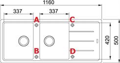 Franke Basis BFG 621 Onyx 114.0367.654
