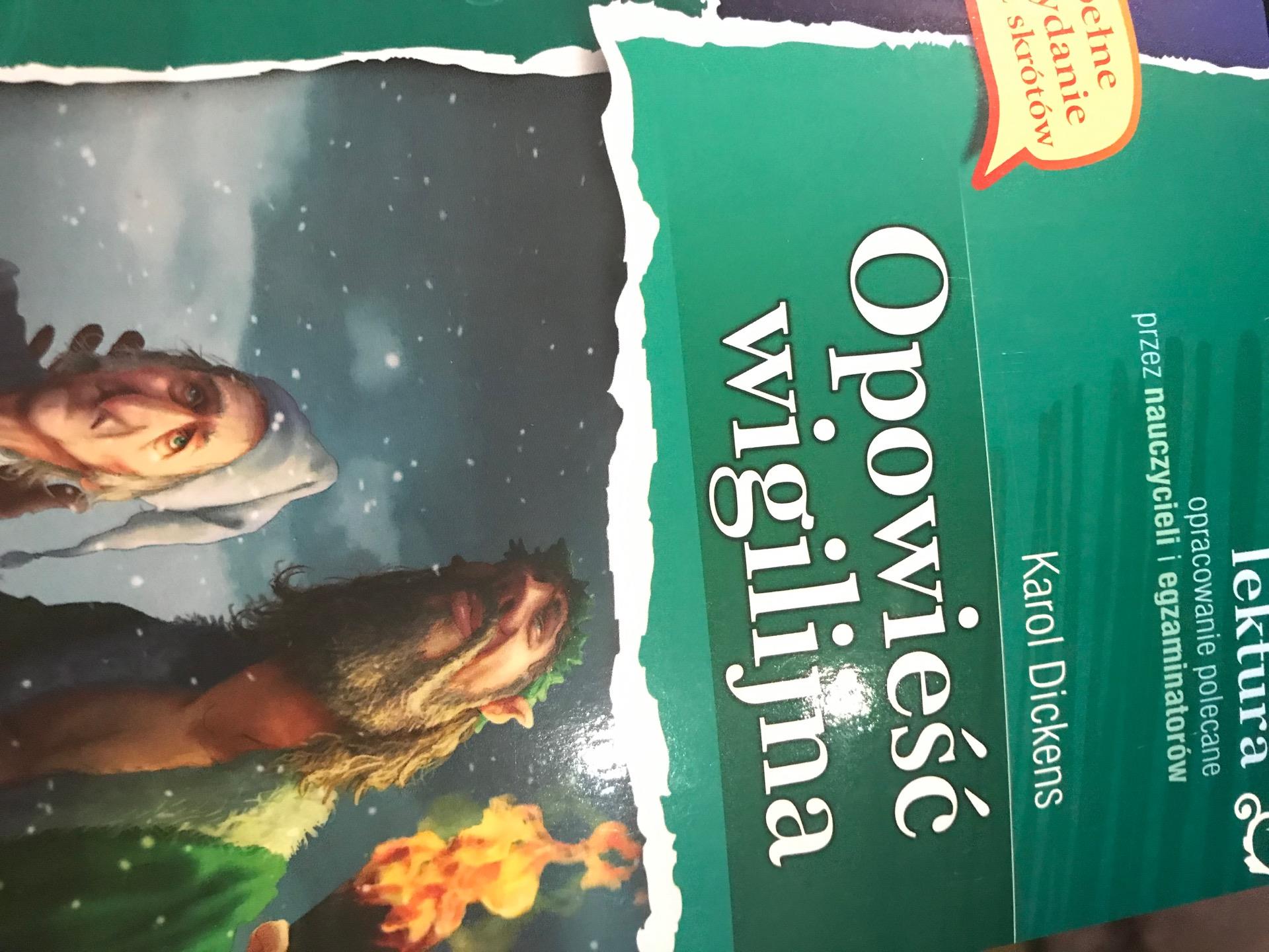 Opowiesc Wigilijna Ile Ma Stron